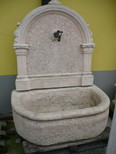 Fontana muro rustica