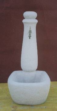 Fontana rubinetto tipo granito