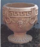Vaso con uva