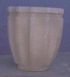 Vaso tondo smerigliato
