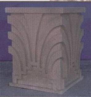 vaso quadrato